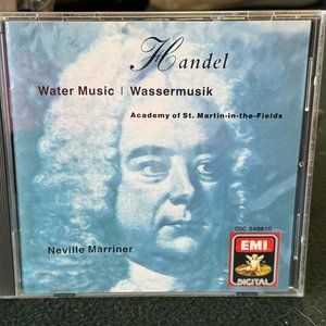 HANDEL'S "WATER MUSIC" COMPACT DISC * GREAT CONDITION * SLIGHTLY USED